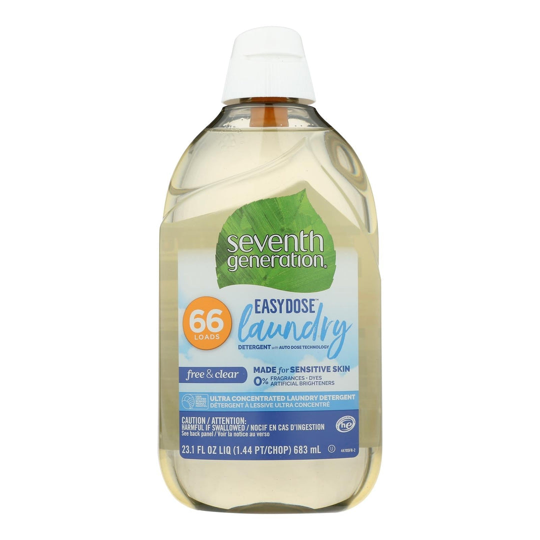 Seventh Generation - Ez Dose Laundry Fr Cleara - Case Of 6 - 23.1 Fz - Maras Green