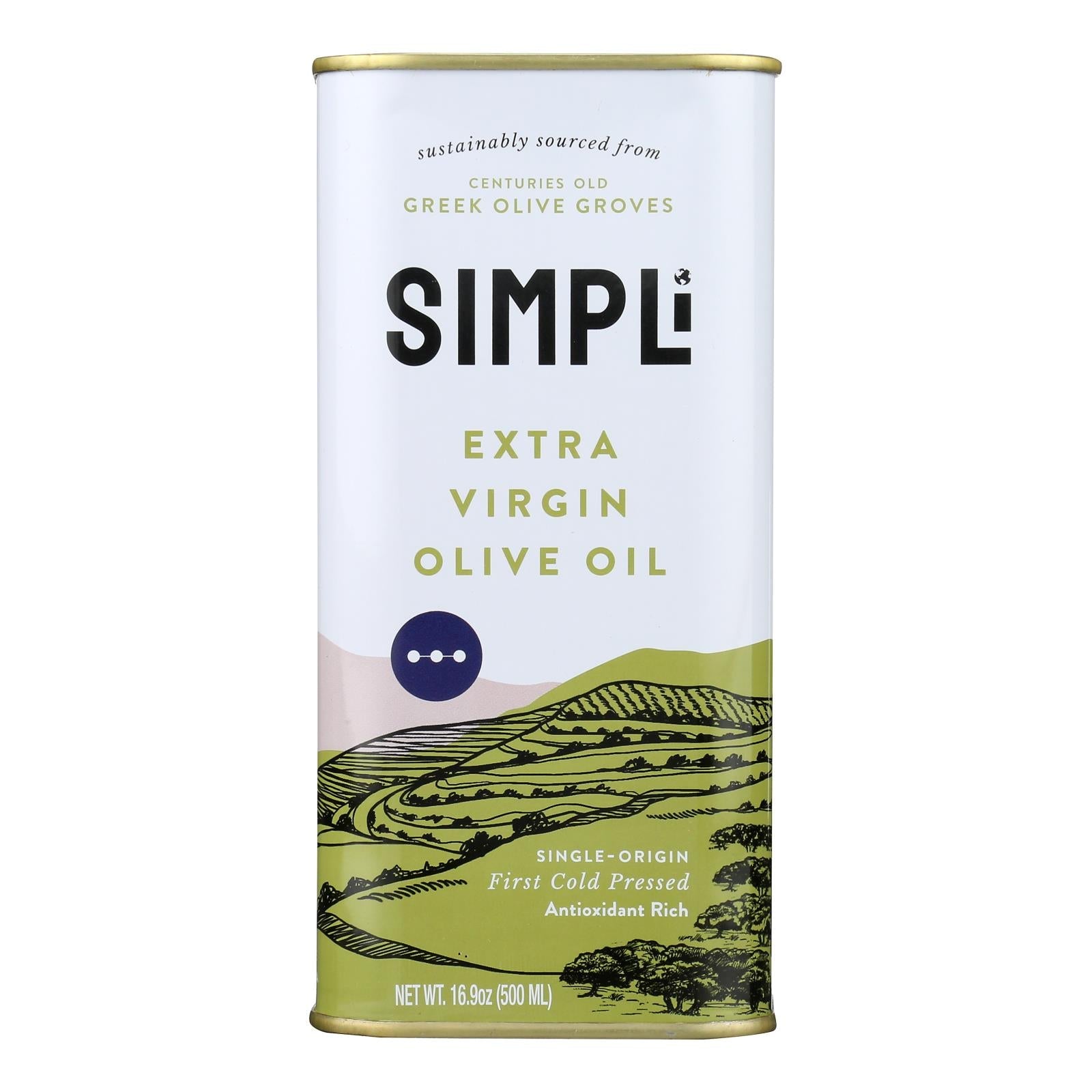 Simpli - Evoo 100% - Case Of 8 - 16.9 Oz - Maras Green