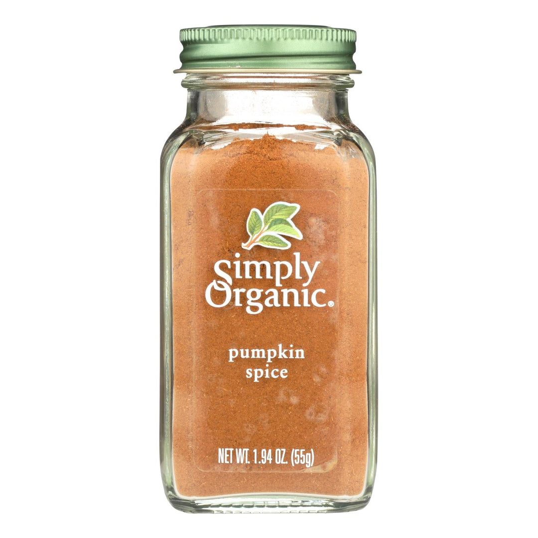 Simply Organic Pumpkin Spice - Case Of 6 - 1.94 Oz. - Maras Green