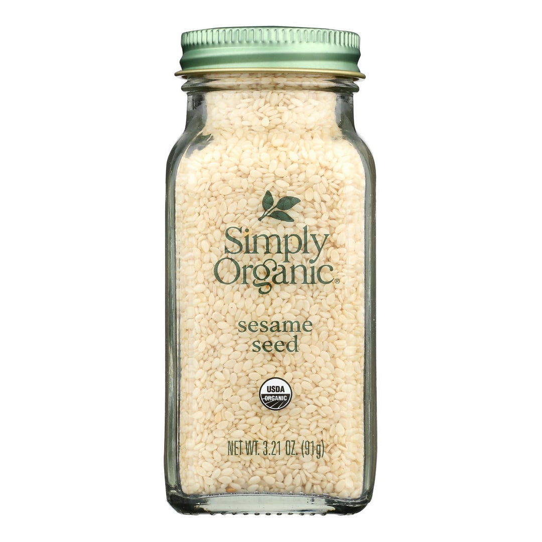 Simply Organic - Sesame Seed - Case Of 6 - 3.21 Oz - Maras Green