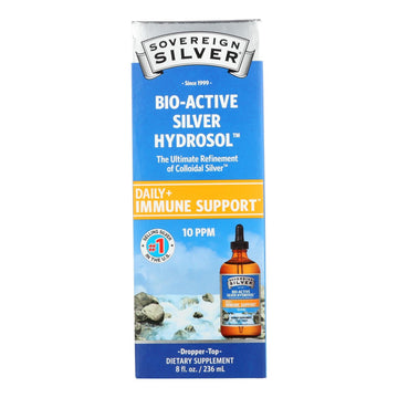 Sovereign Silver - Immune Support Dropper - 1 Each - 8 Fz - Maras Green