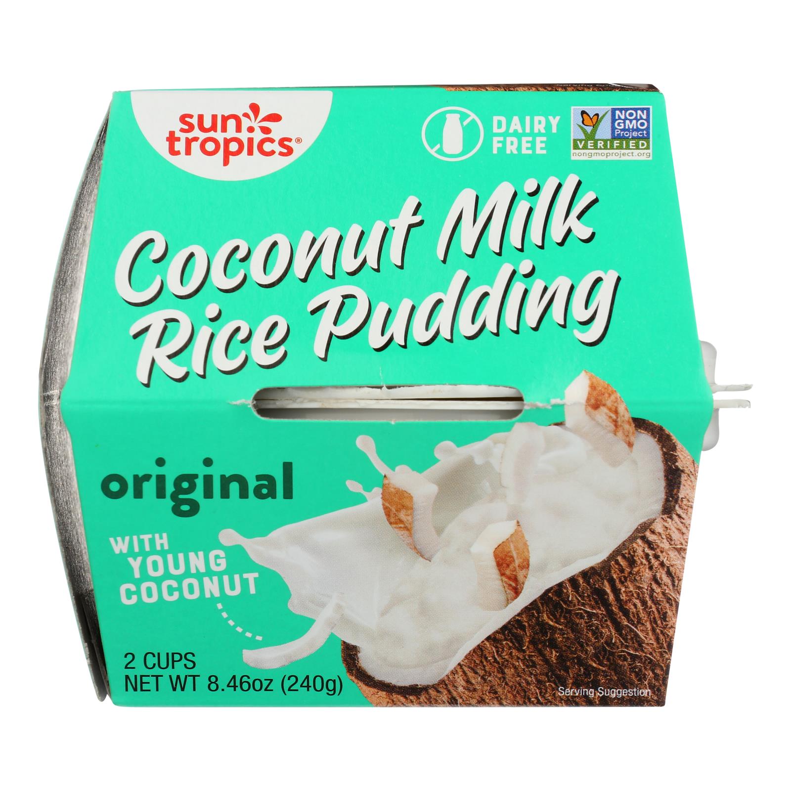 Sun Tropics Ready - to - eat Coconut Rice Pudding - Case Of 6 - 8.46 Oz - Maras Green