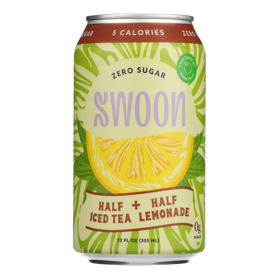 Swoon - Lemonade Half Tea - Case Of 12 - 12 Fz - Maras Green