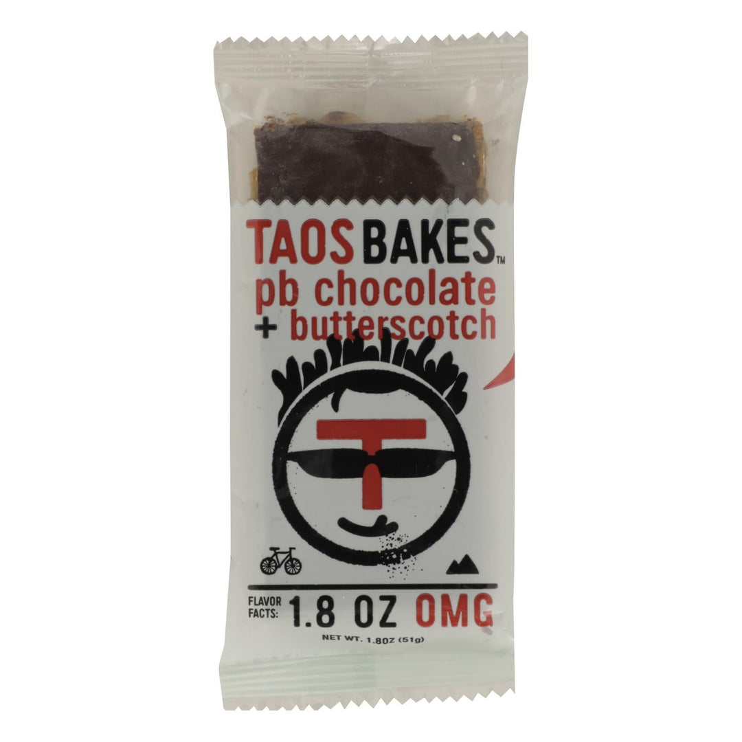 Taos Bakes - Bar Pb Chocolte Bttrsctch - Case Of 12 - 1.8 Oz - Maras Green