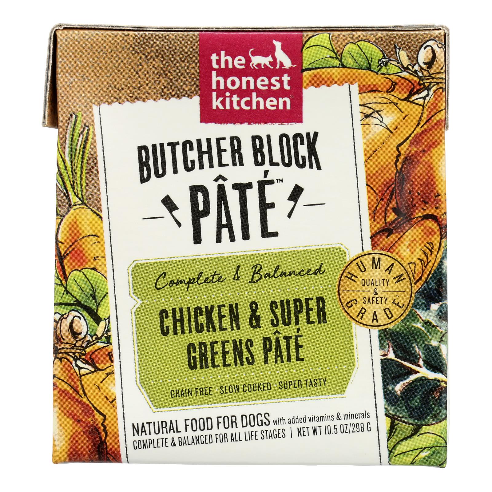 The Honest Kitchen - Dog Fd Pate Chicken Greens - Case Of 6 - 10.5 Oz - Maras Green
