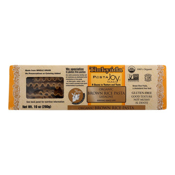 Tinkyada Organic Brown Rice Pasta - Lasagna - Case Of 12 - 10 Oz - Maras Green