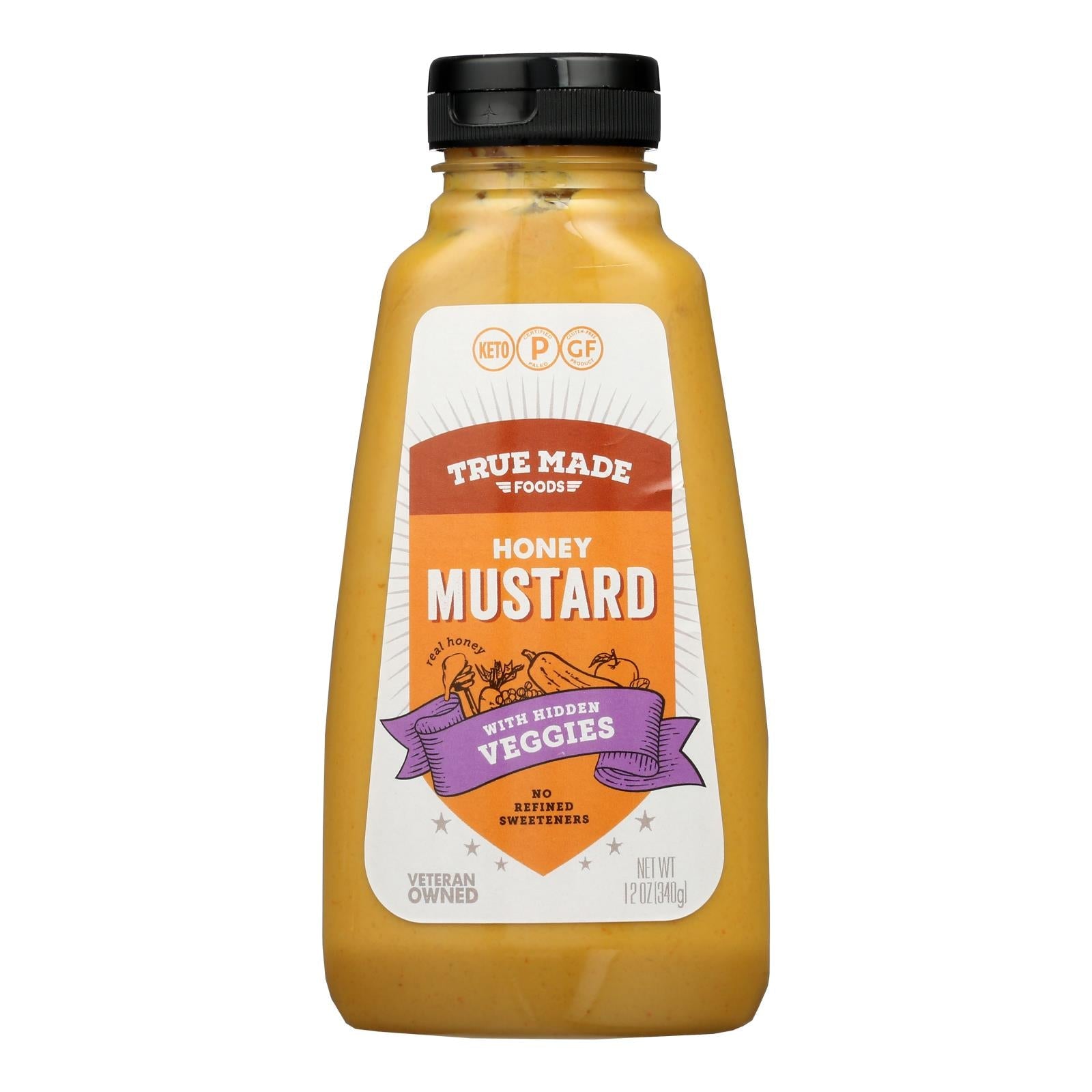 True Made Foods - Mstrd Honey Hidden Veggie - Case Of 6 - 12 Oz - Maras Green