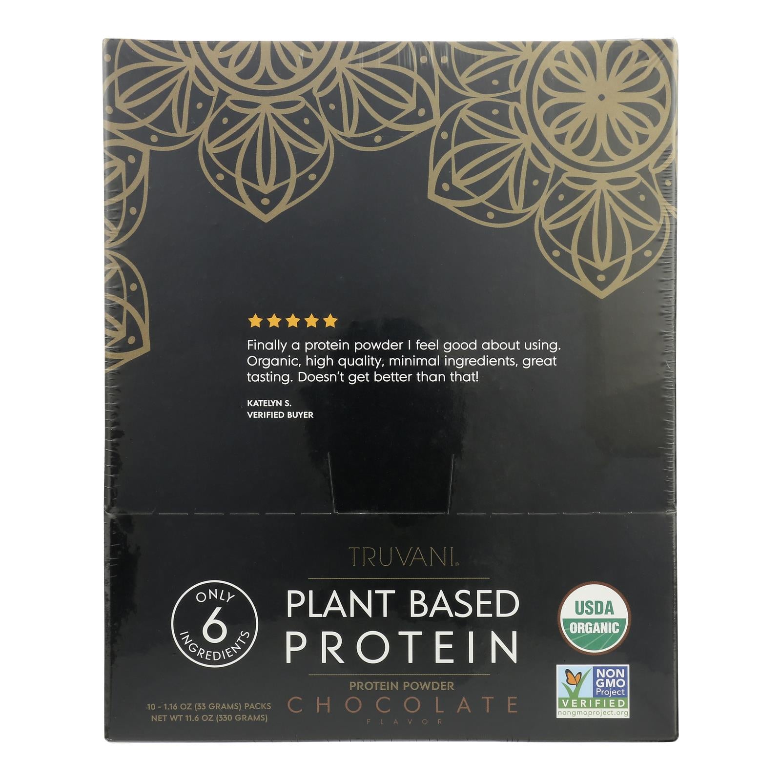 Truvani - Protein Powder Chocolate 10 Pack - 1 Each - 10/1.6 Z - Maras Green