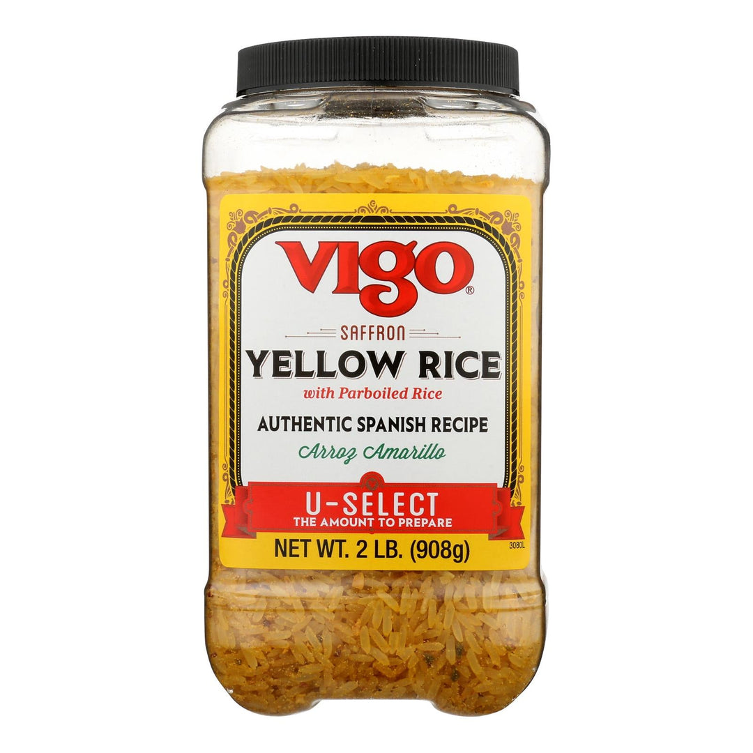Vigo Yellow Rice - U - selct - Case Of 4 - 2 Lb. - Maras Green