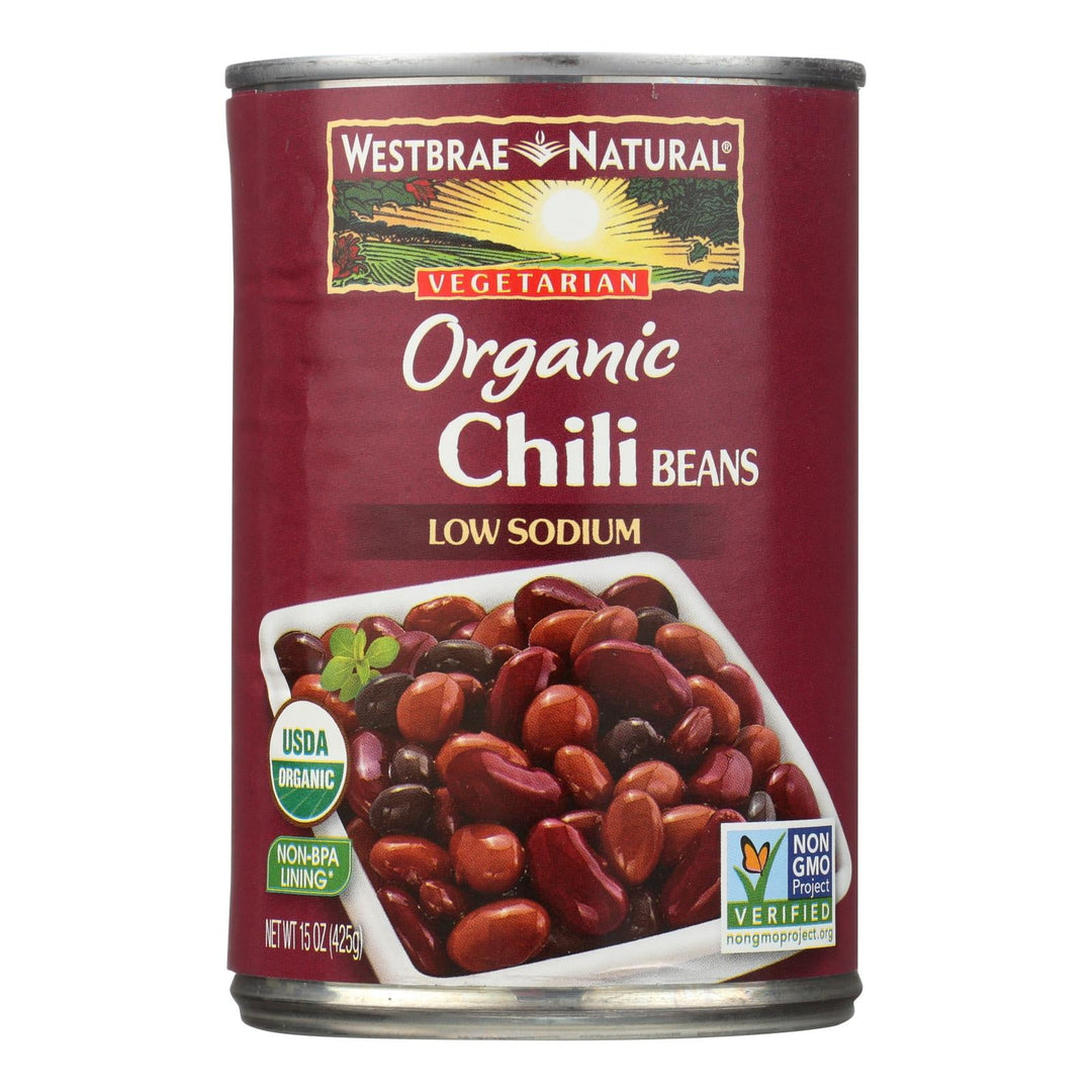 Westbrae Foods Organic Chili Beans - Case Of 12 - 15 Oz. - Maras Green