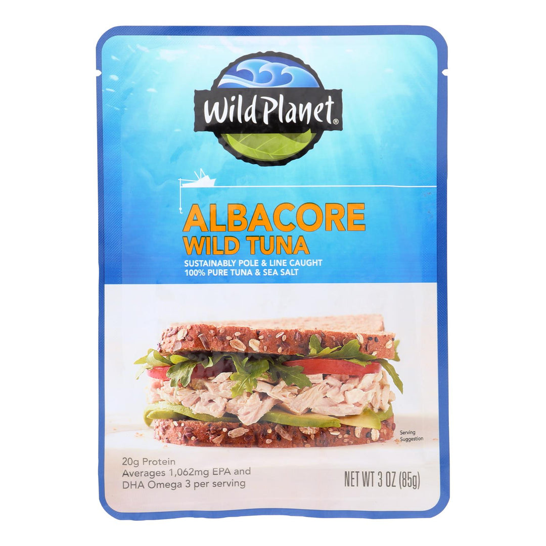 Wild Planet Wild Albacore Tuna - Case Of 24 - 3 Oz - Maras Green