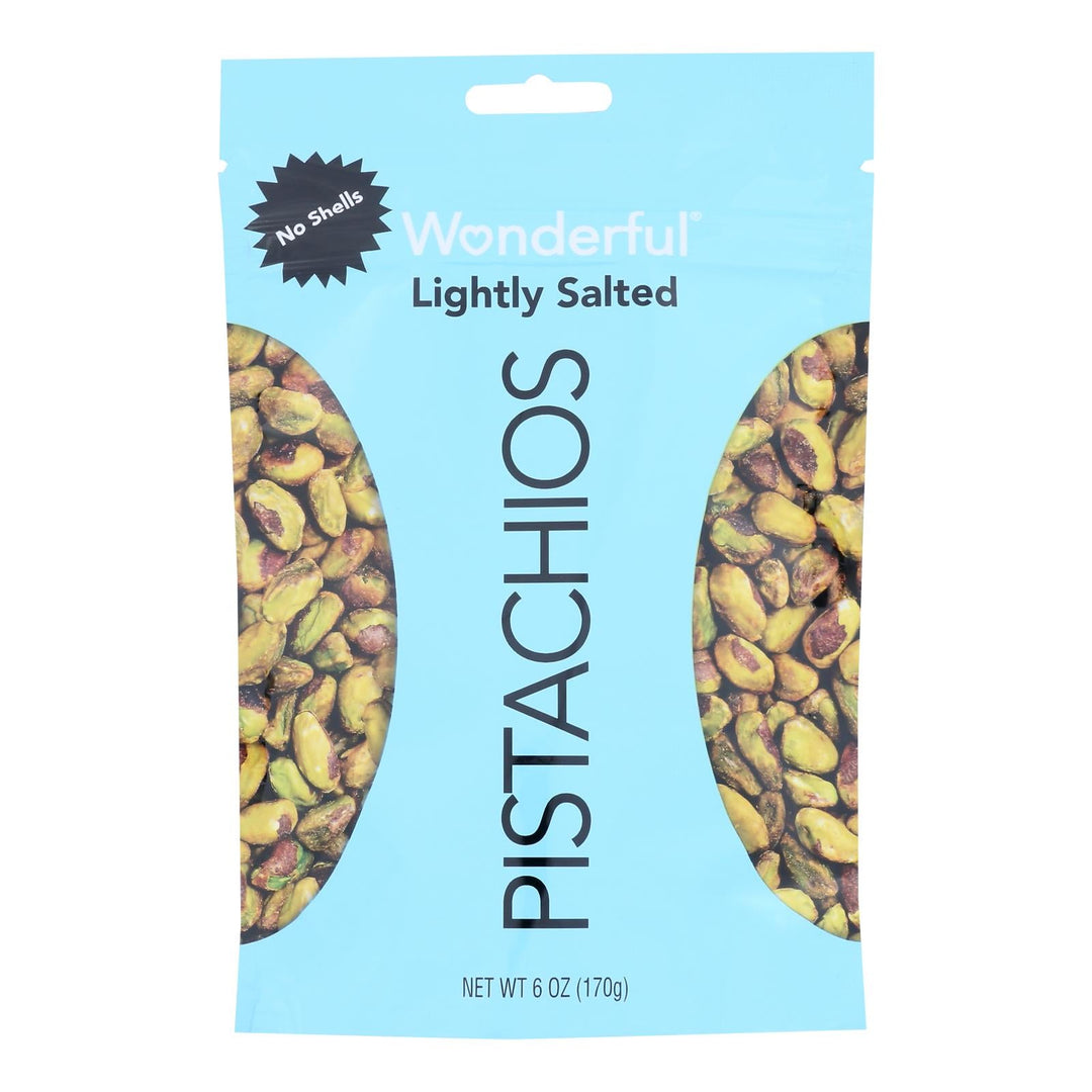Wonderful Pistachios Pistachios - Case Of 10 - 6 Oz - Maras Green