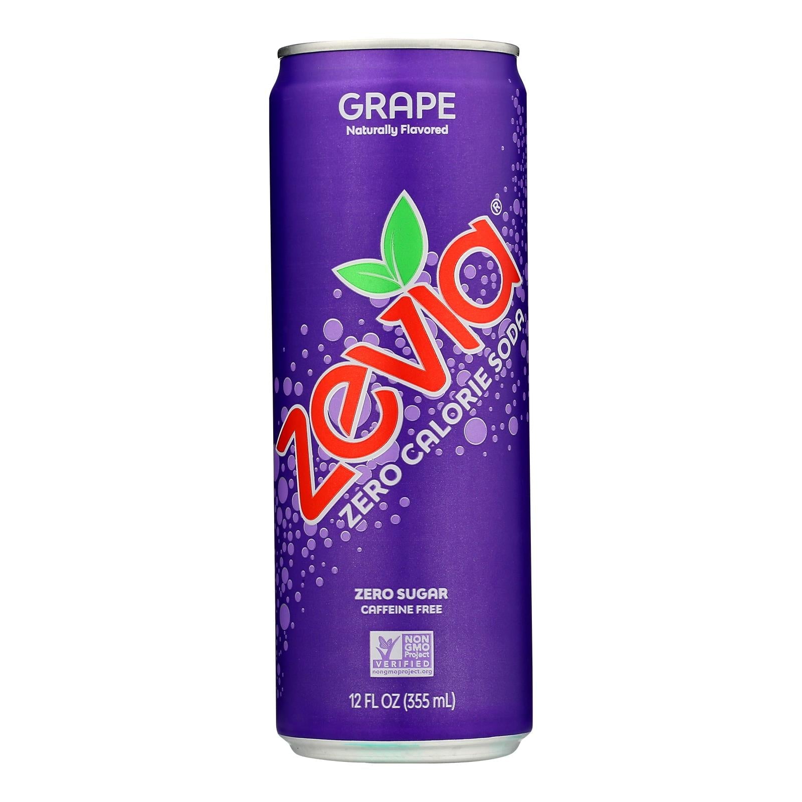 Zevia - Soda Grape - Case Of 12 - 12 Fz - Maras Green
