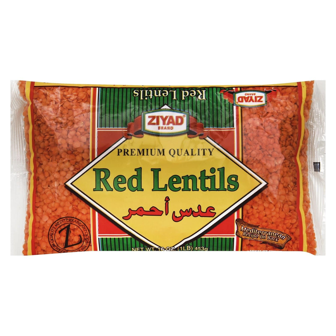 Ziyad - Beans Red Lentil - Case Of 6 - 16 Oz - Maras Green