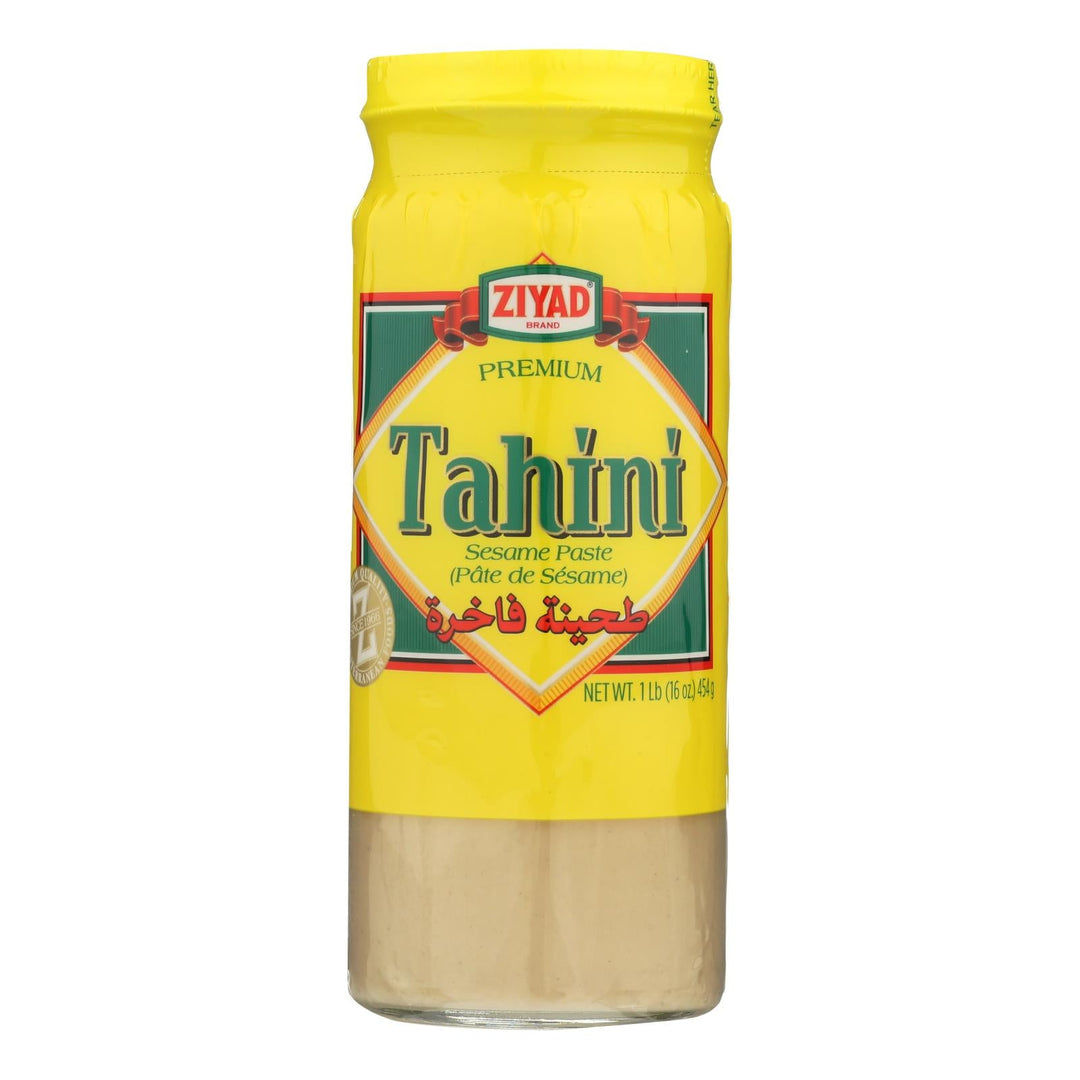 Ziyad Brand Tahini - Sesame Paste - Case Of 6 - 16 Oz. - Maras Green