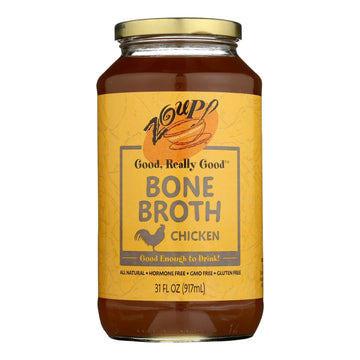Zoup! Good Really Good - Bone Broth - Case Of 6 - 31 Fl Oz. - Maras Green