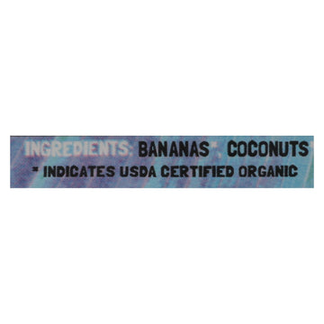 Barnana Chewy Banana Bites - Organic Coconut - Case Of 12 - 3.5 Oz. - Maras Green