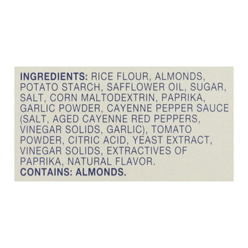 Blue Diamond - Nut Thins Sriracha - Case Of 6 - 4.25 Oz - Maras Green