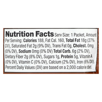 Artisana Organic Raw Walnut Butter - Squeeze Packs - 1.06 Oz - Case Of 10 - Maras Green