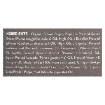 Soothing Touch Brown Sugar Scrub - Chocolate/peppermint - 16 Oz - Maras Green