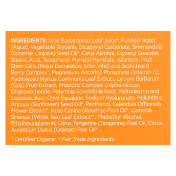 Andalou Naturals Renewal Cream Brightening Probiotic Plus C - 1.7 Fl Oz - Maras Green