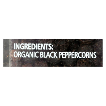 Simply Organic Black Peppercorns - Case Of 6 - 2.65 Oz. - Maras Green