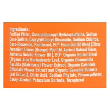 Eo Products - Everyone Soap For Kids - Orange Squeeze - 32 Oz - Maras Green