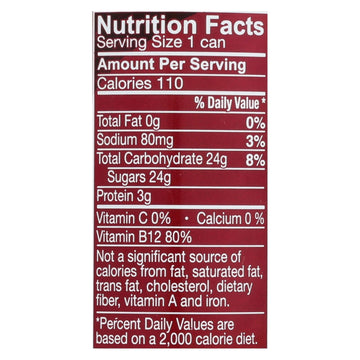 Beet Performer Beet Juice - B12 - Case Of 12 - 8.4 Fl Oz. - Maras Green