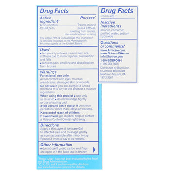 Boiron - Arnicare Gel - Value Size - 4.1 Oz - Maras Green