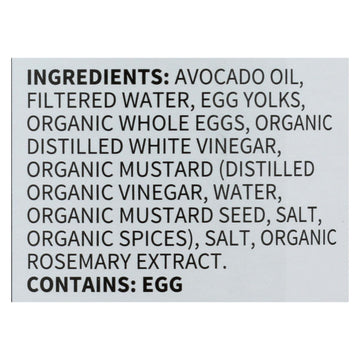 Chosen Foods Avocado Oil - Mayo - Case Of 6 - 12 Oz. - Maras Green