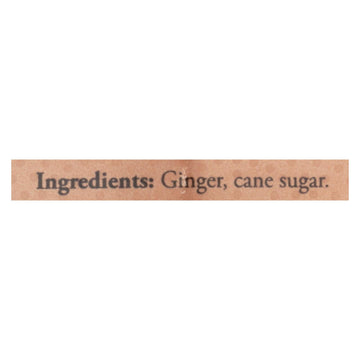 Ginger People - Crystallized Ginger - Case Of 12 - 3.5 Oz. - Maras Green