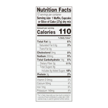 Simple Mills - Mix Chocolate Muffin Cake - Case Of 6 - 11.2 Oz - Maras Green