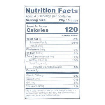 Lesser Evil - Popcorn Himlyn Gold - Case Of 12 - 4.6 Oz - Maras Green