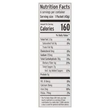 Purely Elizabeth - Sugar Free Oatmeal Classic Cinnamon - Case Of 6 - 9.12 Oz - Maras Green