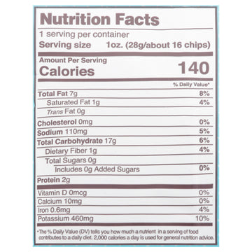 Uglies - Potato Chip Sea Salt - Case Of 32 - 1.0 Oz - Maras Green