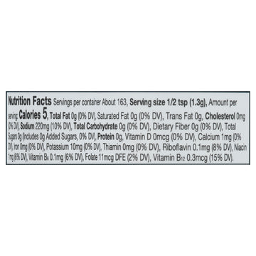 Frontier Natural Products Coop - Yst Prem Nutrnl Slt&vngr - 1 Each-7.51 Oz - Maras Green