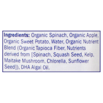 Cerebelly - Puree Spn Apple Sweet Pot - Case Of 6 - 4 Oz - Maras Green