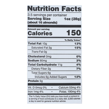 Skinny Dipped Almonds - Dark Chocolate Cocoa - Case Of 10 - 3.5 Oz - Maras Green