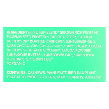 Aloha - Plt Protein Bar Chocolate Mint - Case Of 12 - 1.98 Oz - Maras Green