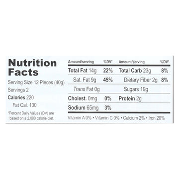 Equal Exchange Organic Milk Chocolate Bar - Caramel Crunch With Sea Salt - Case Of 12 - 2.8 Oz. - Maras Green