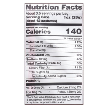 Skinnydipped - Dip Cashew Salted Caraml - Case Of 10 - 3.5 Oz - Maras Green