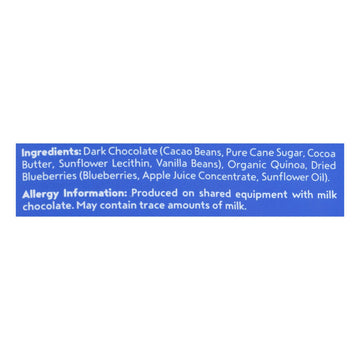 Undercover Quinoa - Crispy Quinoa Dk Ch Blbry - Case Of 12 - 2 Oz - Maras Green