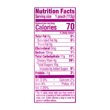 Happy Tot - Sprouted Beluga Organic Pear Beet Black - Case Of 16-4 Ounces - Maras Green