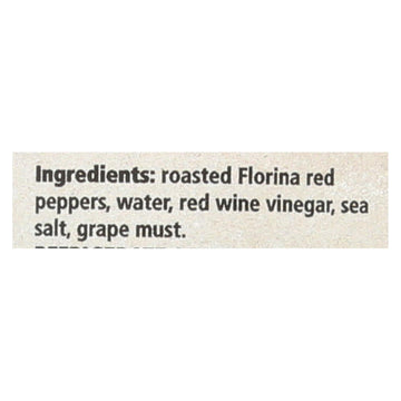 Divina - Peppers Red Roasted - Case Of 6 - 16.2 Ounces - Maras Green