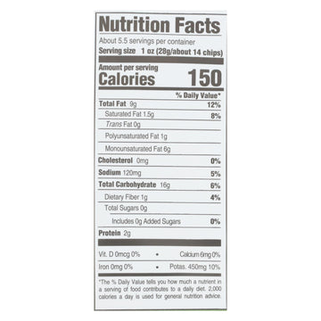 Boulder Canyon - Avocado Oil Canyon Cut Potato Chips - Sea Salt - Case Of 12 - 5.25 Oz. - Maras Green