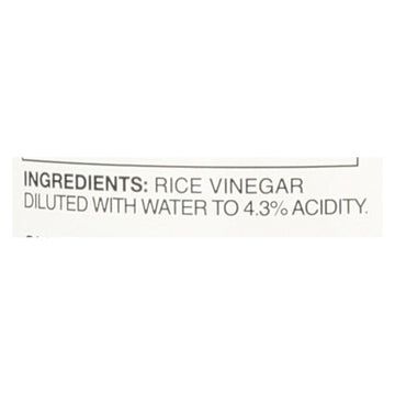 Marukan Rice Vinegar - Genuine Brewed - Case Of 6 - 12 Fl Oz. - Maras Green