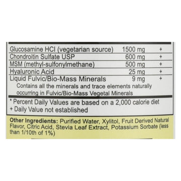 Vital Earth Minerals - Vital Joint Support - 1 Each - 32 Oz - Maras Green