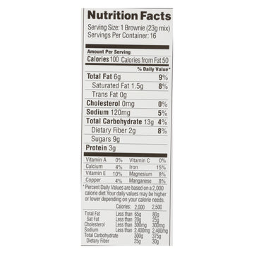 Simple Mills - Brownie Mix Almond Flour - Case Of 6 - 12.9 Oz - Maras Green