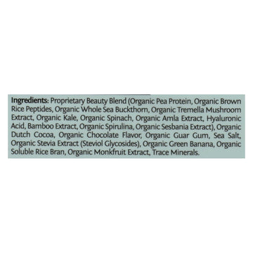 Sunwarrior - Collagen Chocolate - 1 Each - 17.6 Oz - Maras Green