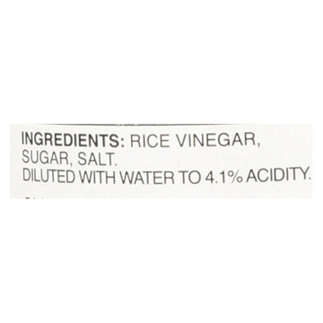Marukan Seasoned Gourmet - Rice Vinegar - Case Of 6 - 12 Fl Oz. - Maras Green